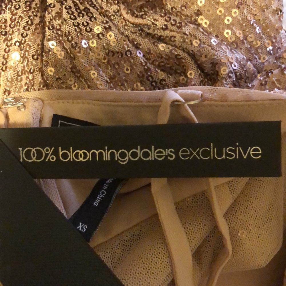 BCBMaxAzria Corset Sequin dress size XS New - Picture 8 of 10